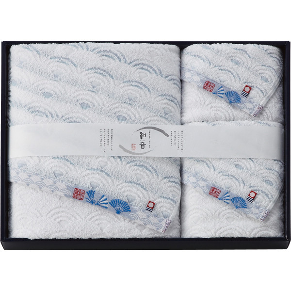 シャディ なごみね　バス・フェイス・ウォッシュタオルセット 1個(ご注文単位1個)  【直送品】