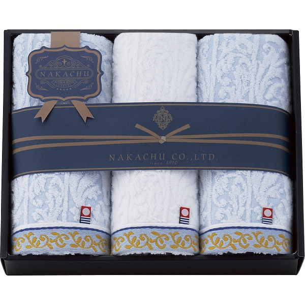 シャディ ＮＡＫＡＣＨＵ今治　フェイスタオル３枚セット 1個(ご注文単位1個)  【直送品】