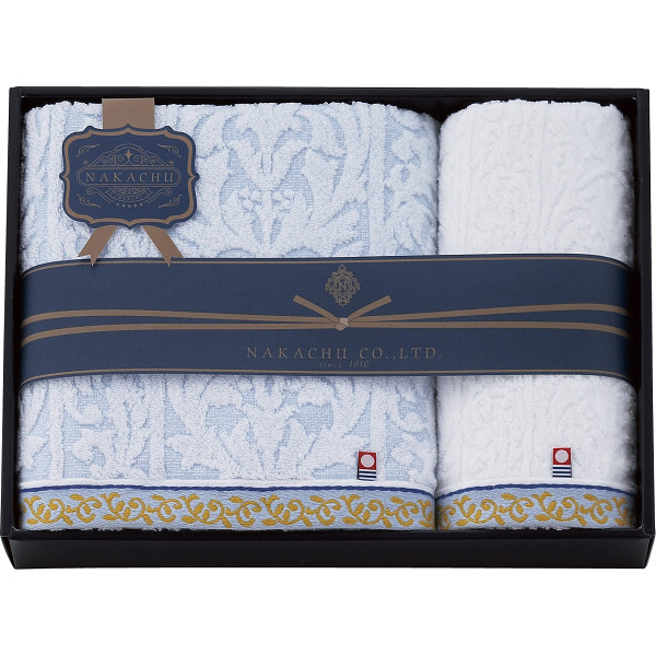 シャディ NAKACHU今治 バス・フェイスタオルセット 1個(ご注文単位1個) 【直送品】