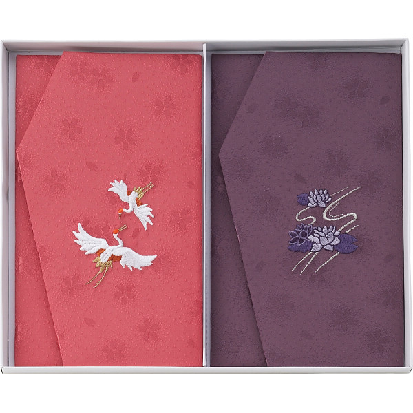 シャディ エステル桜綸子金封ふくさ慶弔セット 1個(ご注文単位1個)  【直送品】