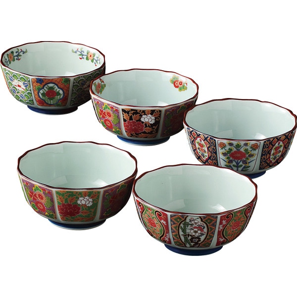 シャディ 波佐見焼　古伊万里様式　絵変り小付揃 1個(ご注文単位1個)  【直送品】