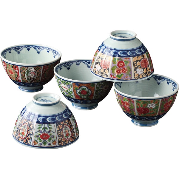 シャディ 波佐見焼　古伊万里様式　絵変り茶漬揃 1個(ご注文単位1個)  【直送品】