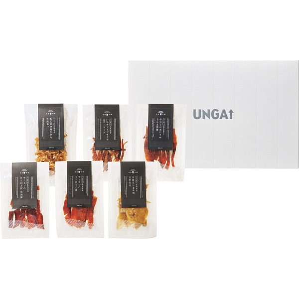 シャディ 小樽百貨ＵＮＧＡ↑　北前吟撰　海産珍味６種セット 1個(ご注文単位1個) ※軽 【直送品】