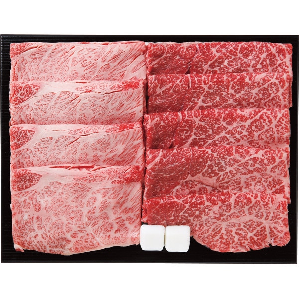 シャディ 仙台牛　肩ロース・モモ　すき焼き食べ比べセット（計８００ｇ） 1個(ご注文単位1個) ※軽 【直送品】