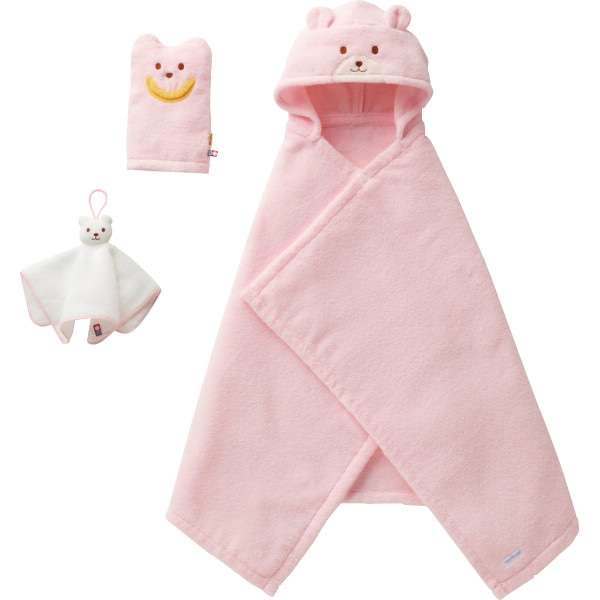 シャディ ミキハウス バスポンチョセット 1個(ご注文単位1個) 【直送品】