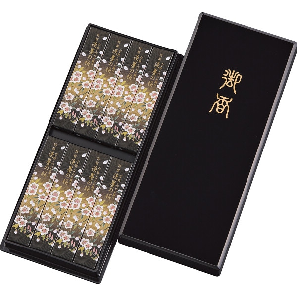 シャディ 宇野千代のお線香　特撰淡墨の桜　サック８入（塗箱入） 1個(ご注文単位1個)  【直送品】