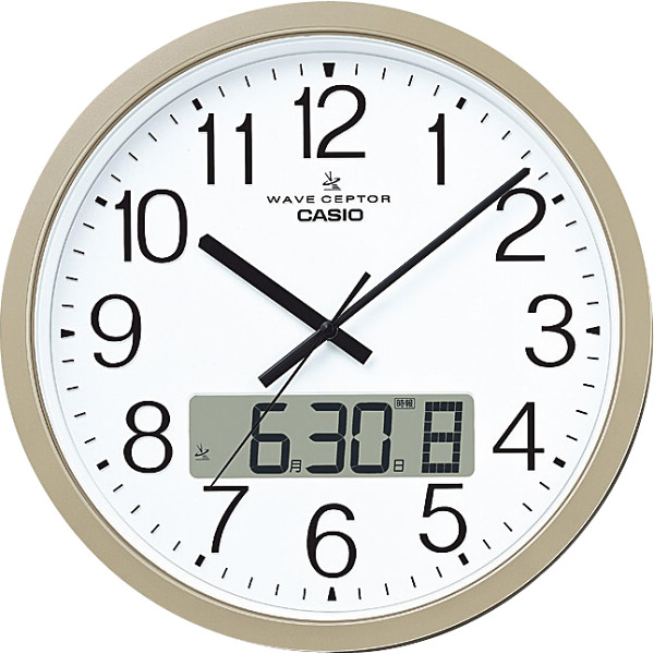 シャディ カシオ　電波掛時計 1個(ご注文単位1個)  【直送品】