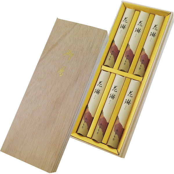 シャディ 薫寿堂　花琳　木箱短寸６入 1個(ご注文単位1個)  【直送品】