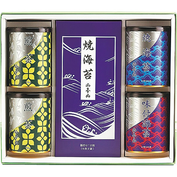 シャディ 山本山 海苔・銘茶詰合せ 1個(ご注文単位1個) ※軽 【直送品】