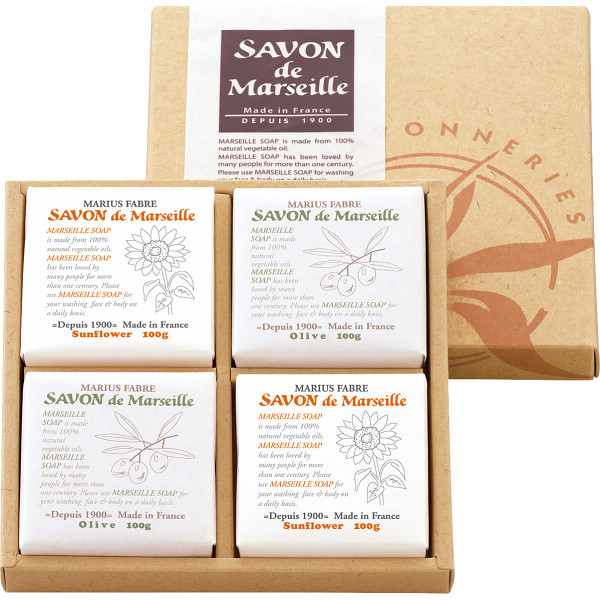 シャディ サボンドマルセイユ　マルセイユ無香料ギフトセット　 1個(ご注文単位1個)  【直送品】