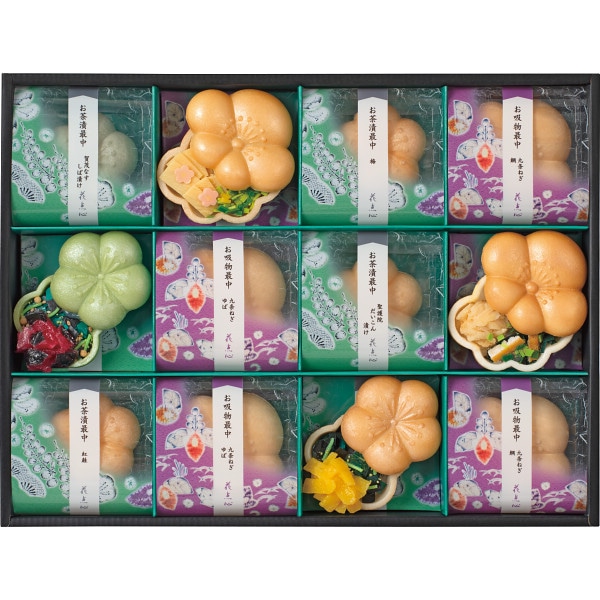 シャディ 京都・辻が花　お茶漬・お吸物最中詰合せ 1個(ご注文単位1個) ※軽 【直送品】