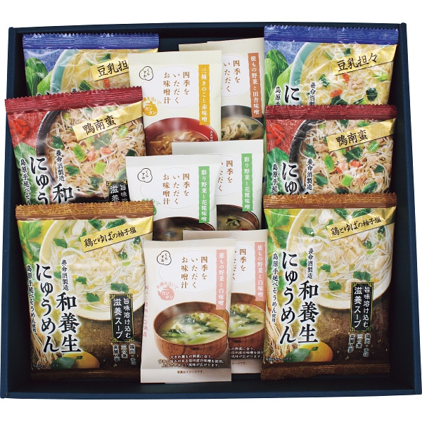 シャディ 養命酒製造　和養生にゅうめんと四季をいただくお味噌 1個(ご注文単位1個) ※軽 【直送品】