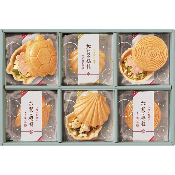シャディ 極和膳　加賀の福籠　お吸い物・お茶漬け最中詰合せ 1個(ご注文単位1個) ※軽 【直送品】