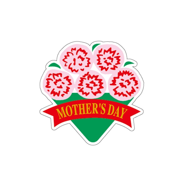 ARC POPシール MOTHERS DAY 箔押 LX211S 1束(ご注文単位1束)【直送品】