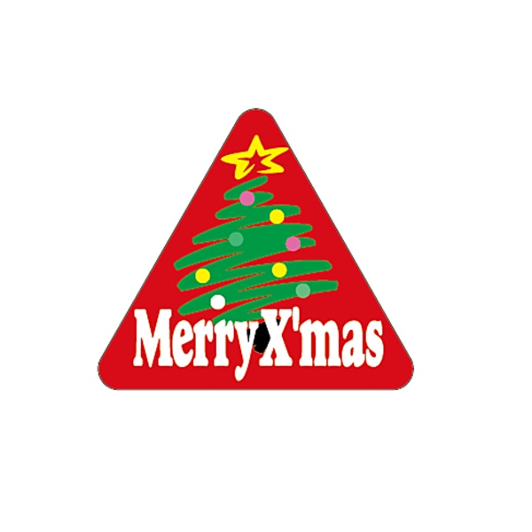 ARC POPシール MERRY XMAS ツリー LX245S 1束(ご注文単位1束)【直送品】