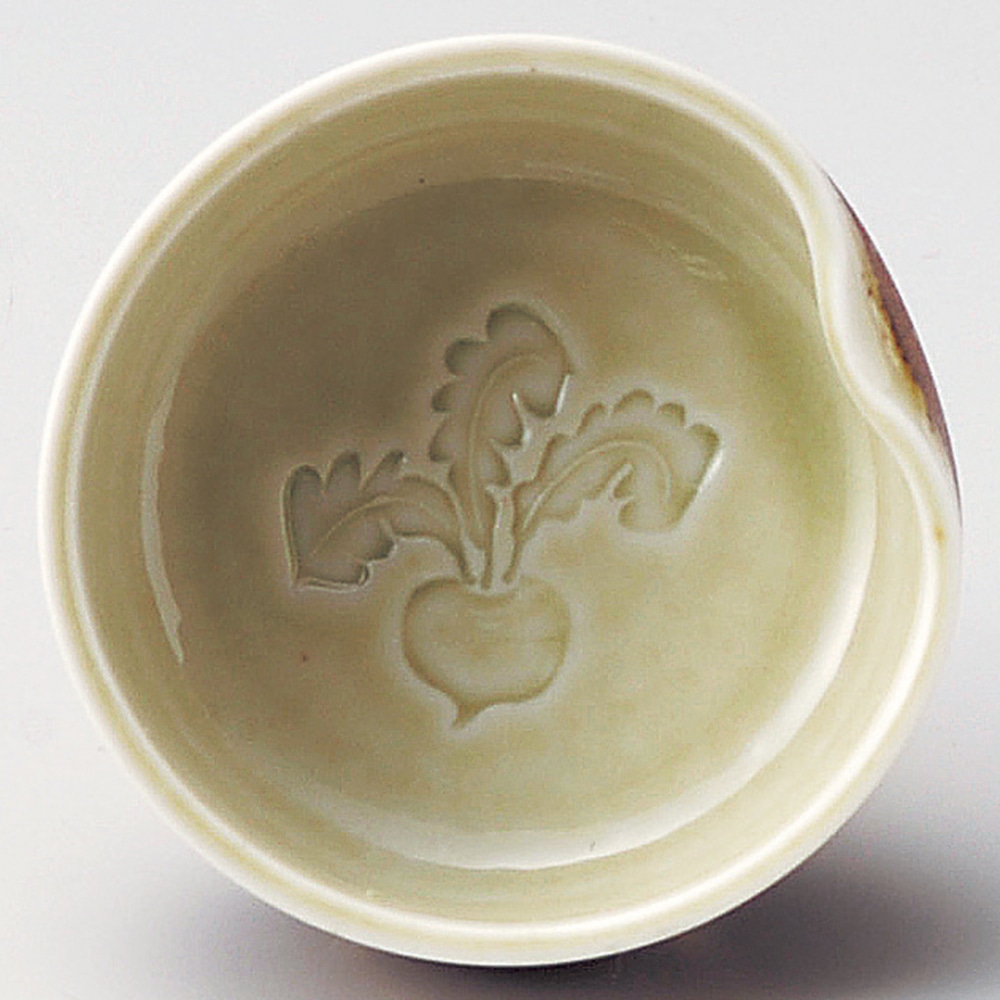 金正陶器 1押かぶら小付 1個（ご注文単位1個）【直送品】