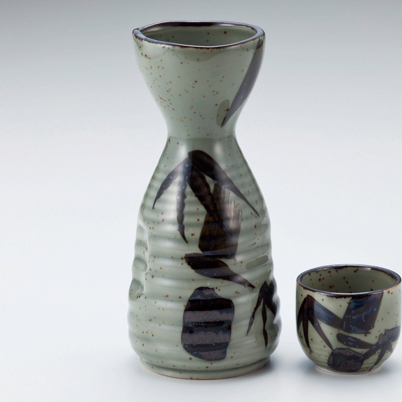 金正陶器 益子竹8勺徳利 1個(ご注文単位1個)【直送品】