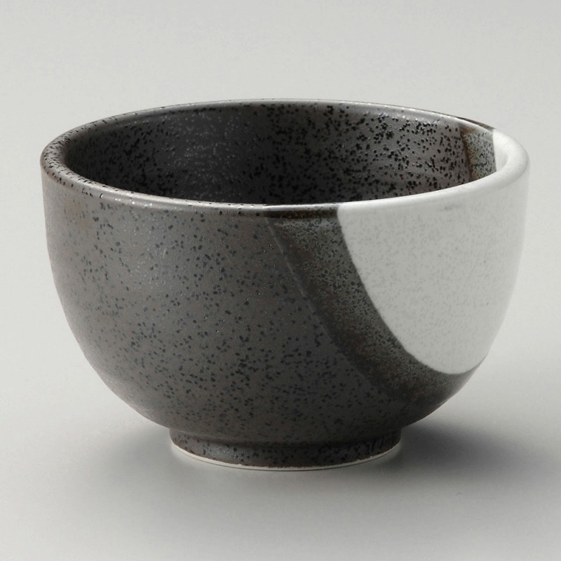 金正陶器 天目塗り分け小丼 1個（ご注文単位1個）【直送品】