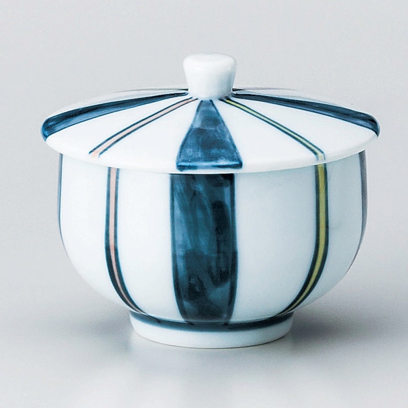 金正陶器 色十草蓋付煎茶 1個(ご注文単位1個)【直送品】