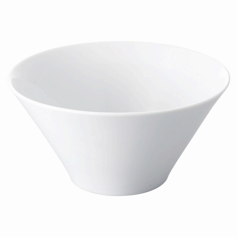 金正陶器 ホワイト22㎝テーパー 1個(ご注文単位1個)【直送品】