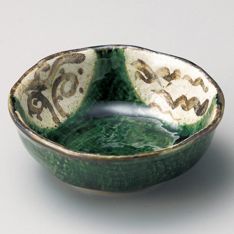 金正陶器 里山織部3.6小鉢 1個（ご注文単位1個）【直送品】