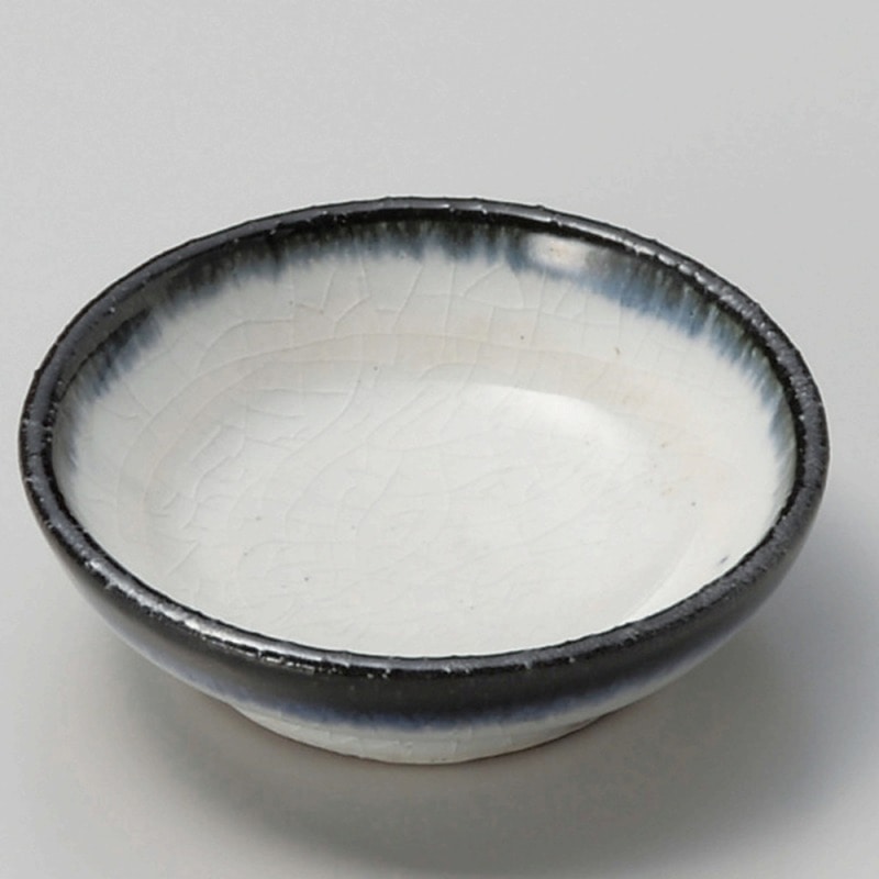 金正陶器 ゴス流し貫入 豆皿 1個(ご注文単位1個)【直送品】