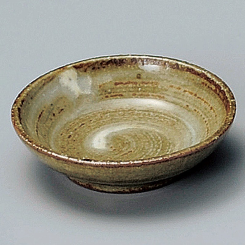 金正陶器 茶刷毛目小皿 1個(ご注文単位1個)【直送品】