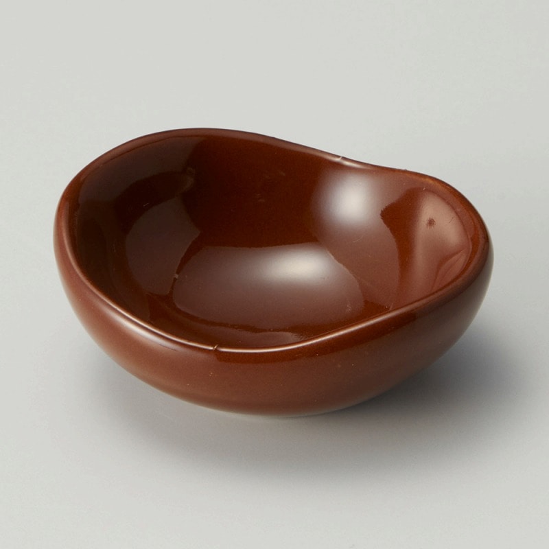 金正陶器 たまご型珍味 茶 1個(ご注文単位1個)【直送品】