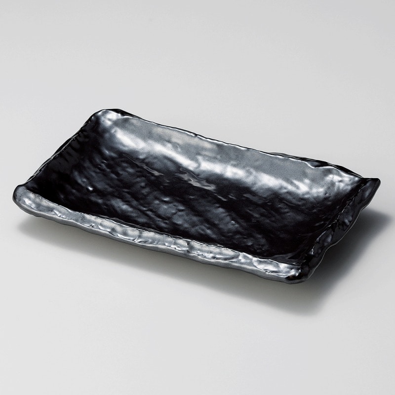 金正陶器 鉄結晶匠串皿 1個(ご注文単位1個)【直送品】