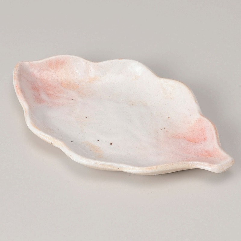 金正陶器 桜志野木の葉 銘々皿 1個(ご注文単位1個)【直送品】