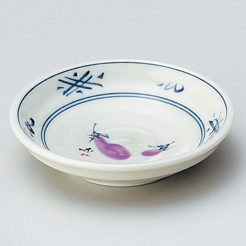 金正陶器 野菜小皿ナス 1個（ご注文単位1個）【直送品】