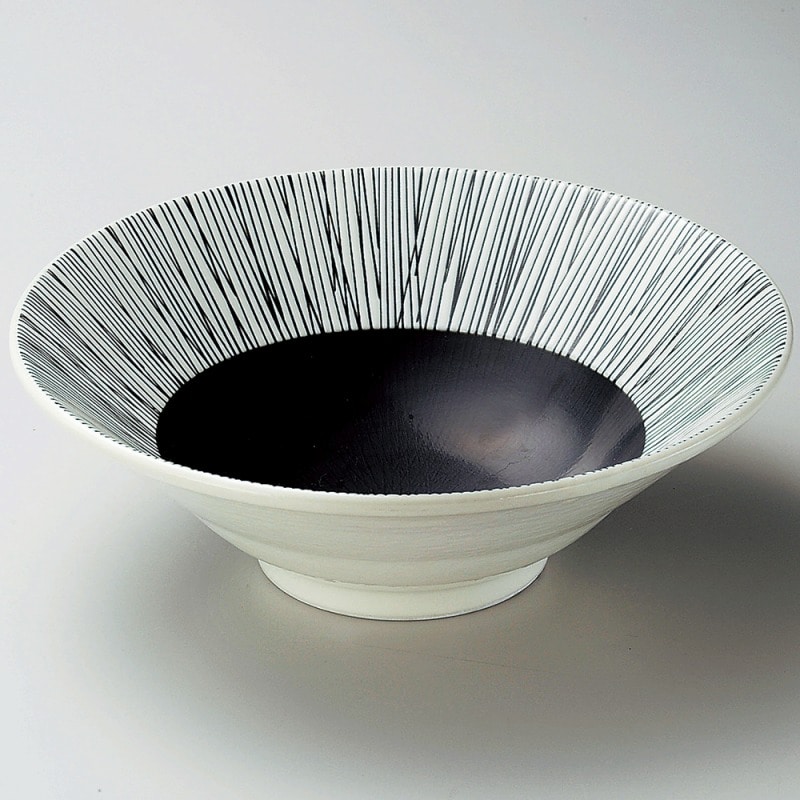 金正陶器 クシ墨輪二重6.5深鉢 1個(ご注文単位1個)【直送品】