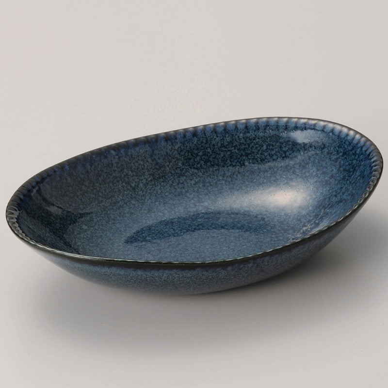 金正陶器 窯変フリルカレー皿 1個(ご注文単位1個)【直送品】