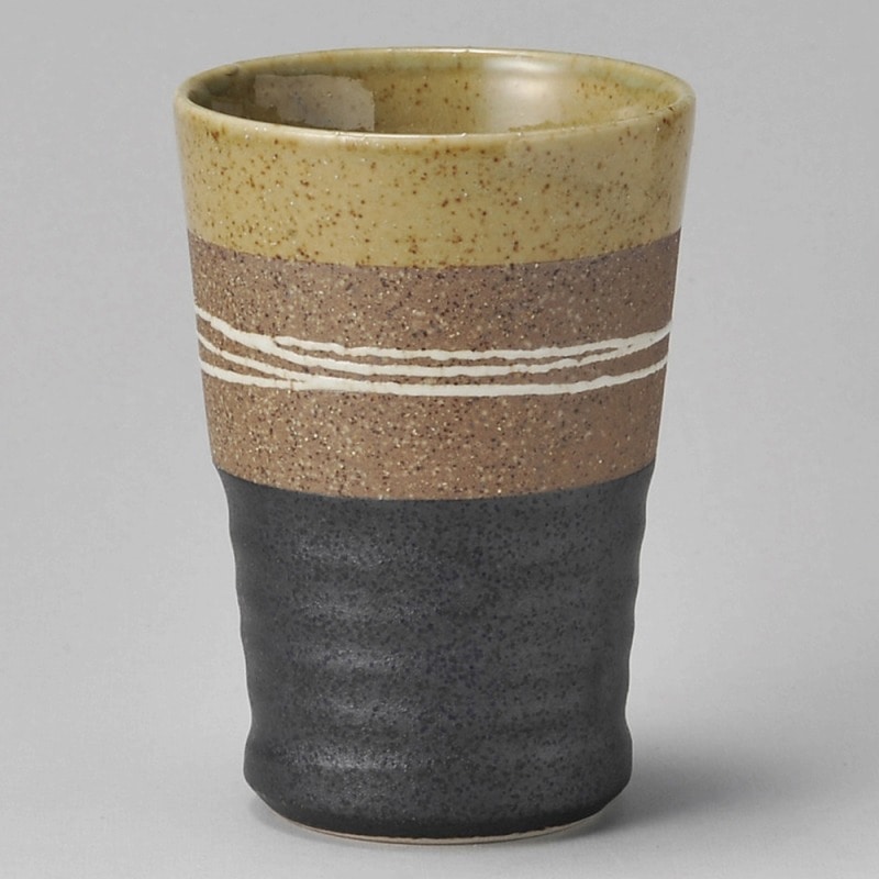 金正陶器 黄糸車 フリーカップ 1個(ご注文単位1個)【直送品】