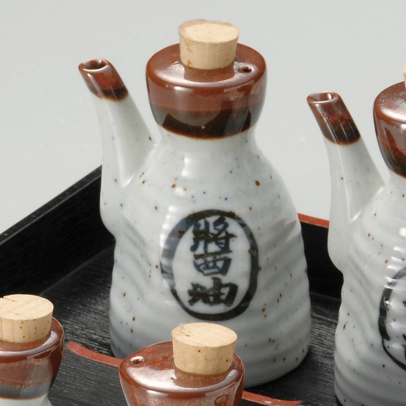 金正陶器 梨地六兵衛醤油入 1個(ご注文単位1個)【直送品】