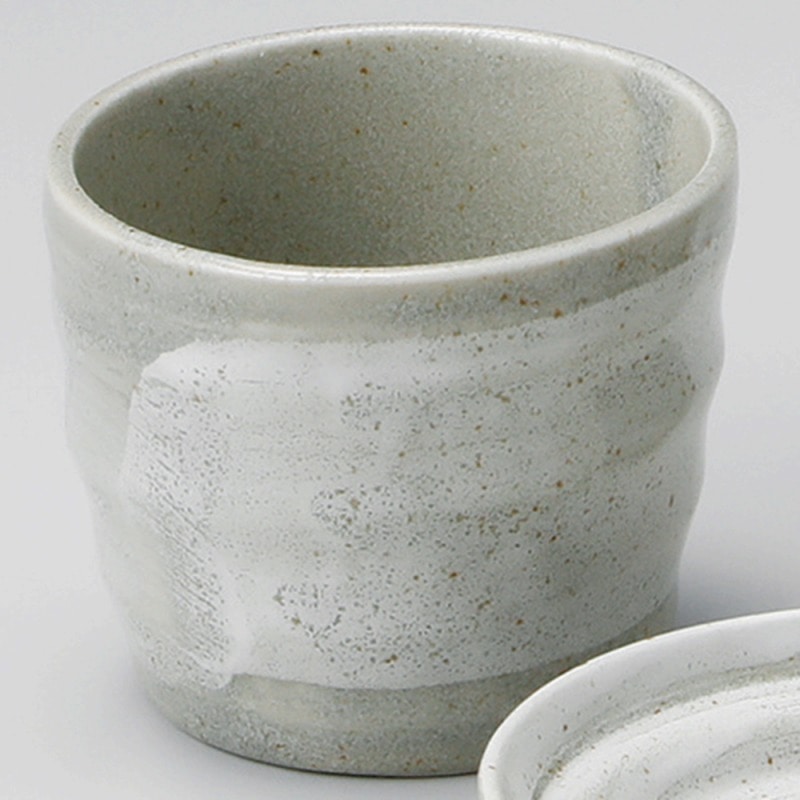 金正陶器 粉引白刷毛そば千代口 1個(ご注文単位1個)【直送品】