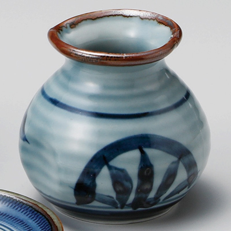 金正陶器 花紋そば徳利 1個(ご注文単位1個)【直送品】