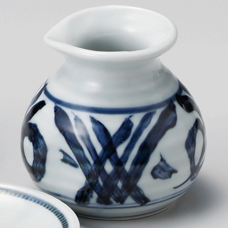 金正陶器 京古染唐草そば徳利 1個(ご注文単位1個)【直送品】