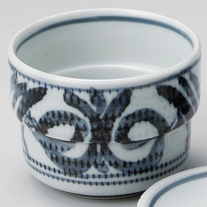 金正陶器 京古染唐草そば千代口 1個(ご注文単位1個)【直送品】