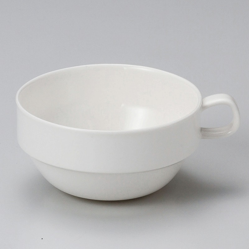 金正陶器 軽量強化HWスタックスープカップ 1個(ご注文単位1個)【直送品】