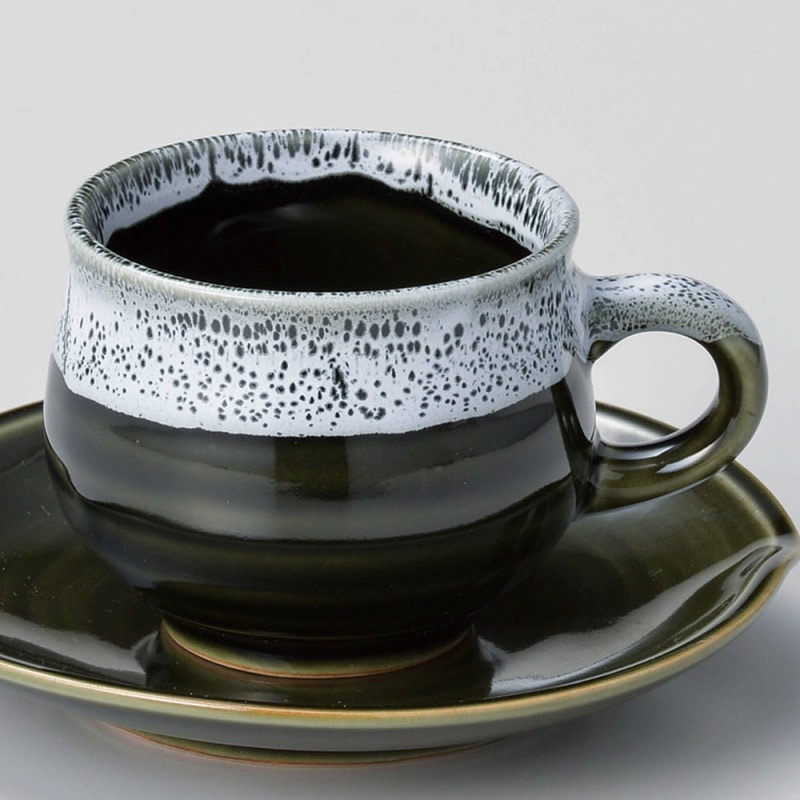 金正陶器 おりべ流しコーヒー碗 1個 ※カップ単品のみ（ご注文単位1個）【直送品】