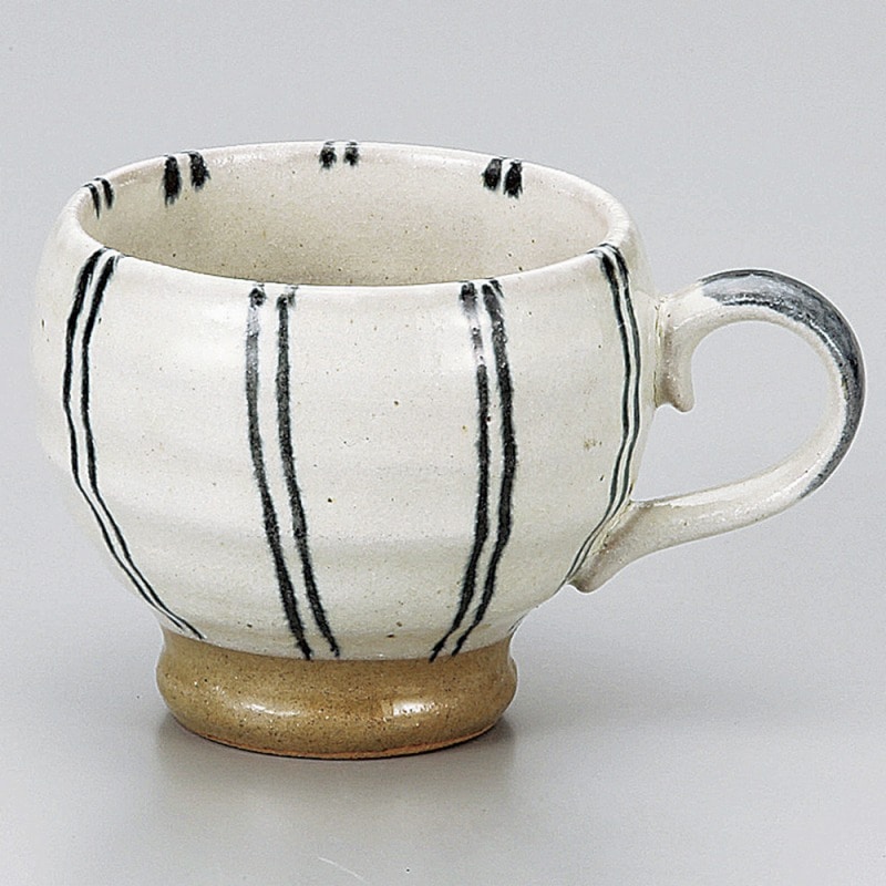 金正陶器 ゴス二本十草ゆったりマグ 1個（ご注文単位1個）【直送品】