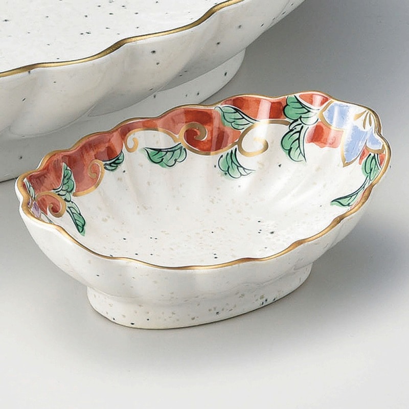 金正陶器 錦草花菊型千代口 1個(ご注文単位1個)【直送品】