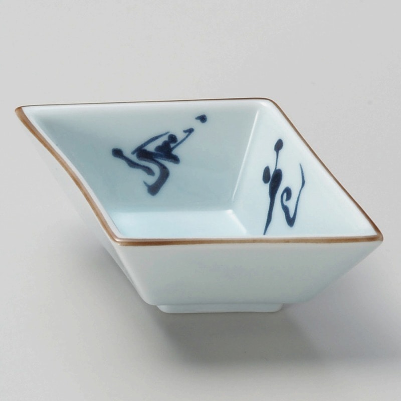 金正陶器 花鳥風月 菱形小付 1個(ご注文単位1個)【直送品】