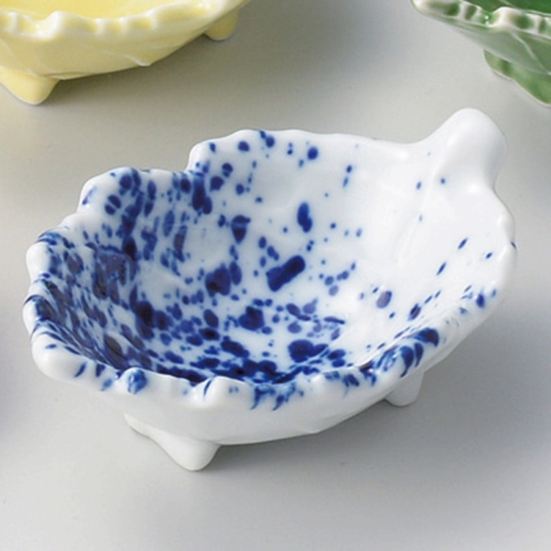 金正陶器 吹墨木の葉珍味 1個(ご注文単位1個)【直送品】