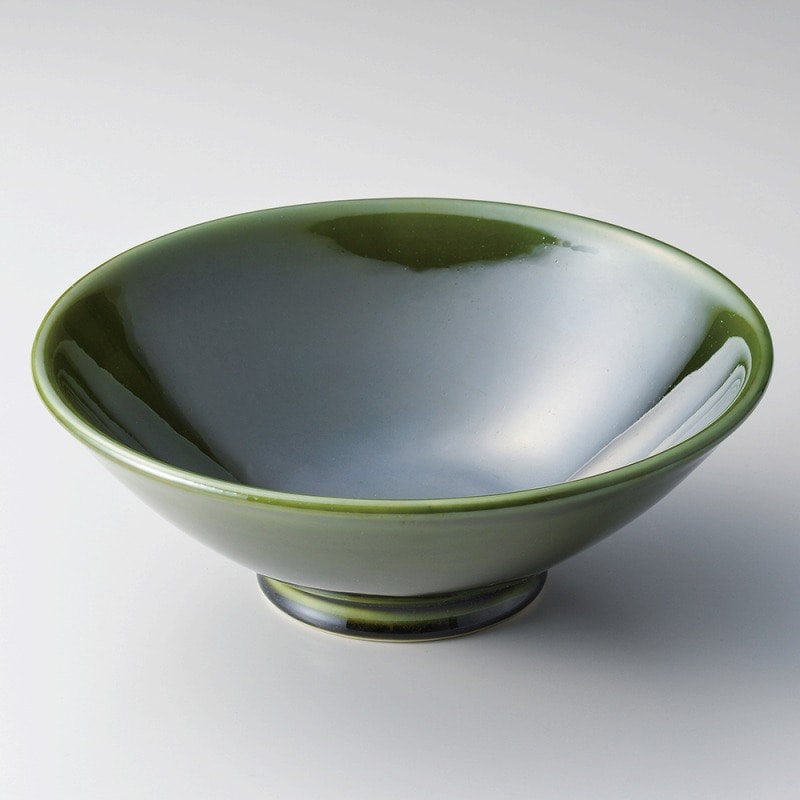 金正陶器 緑釉大丼 1個(ご注文単位1個)【直送品】