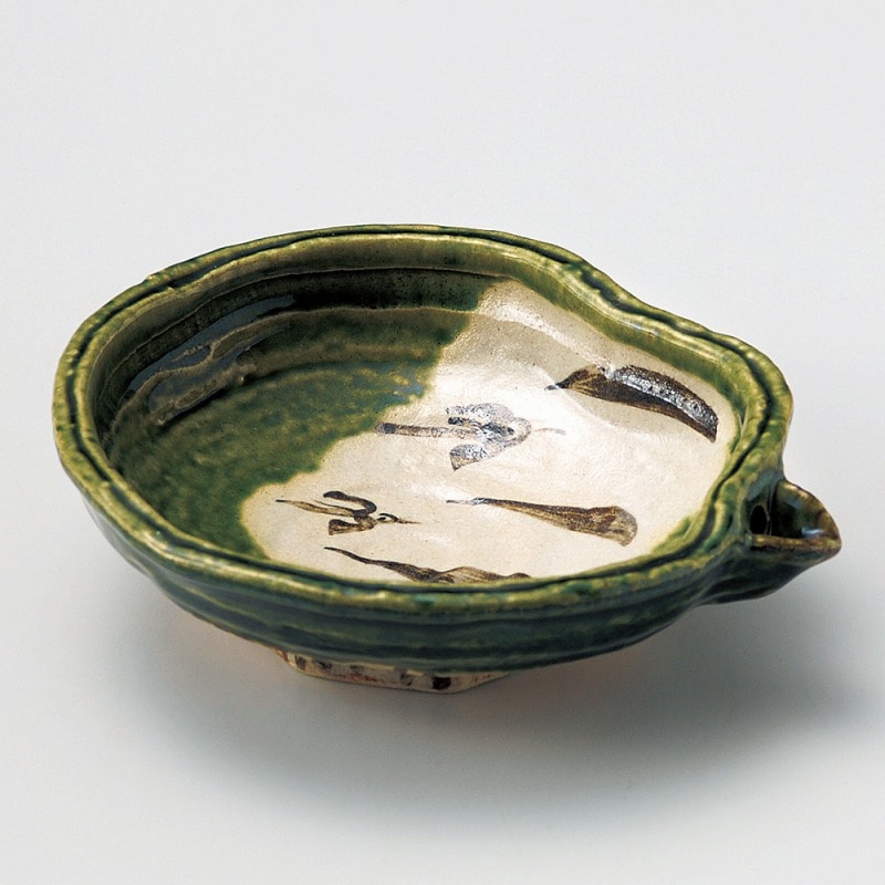 金正陶器 織部片口鉢 1個(ご注文単位1個)【直送品】