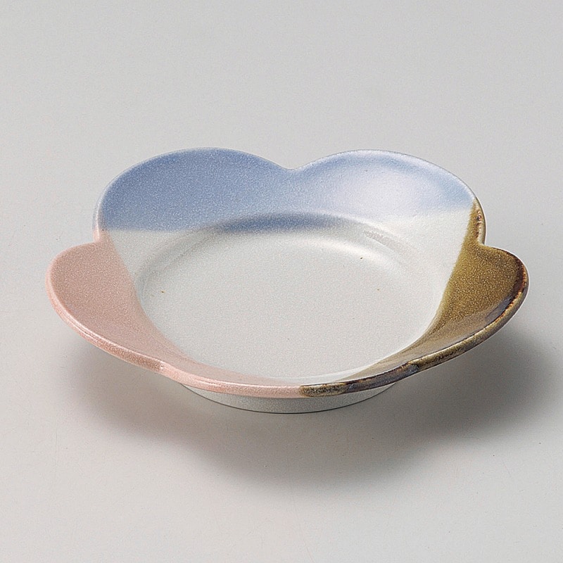 金正陶器 梅花型鉢 1個(ご注文単位1個)【直送品】