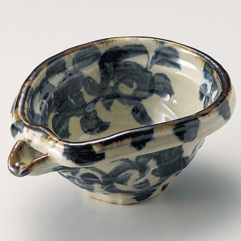 金正陶器 タコ唐草変形片口6.0鉢 1個(ご注文単位1個)【直送品】