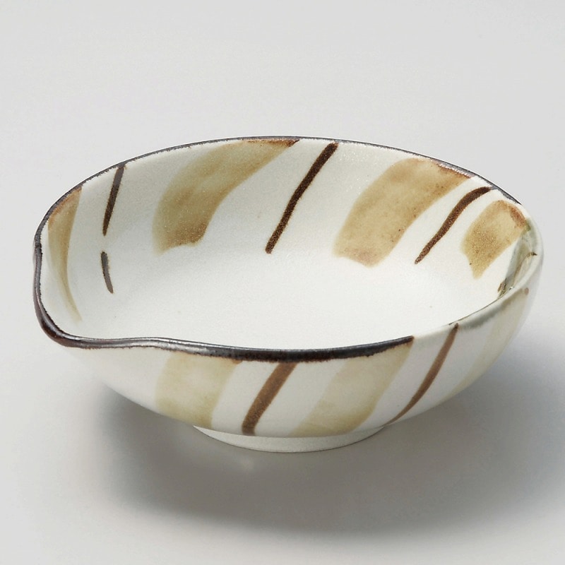 金正陶器 モダン十草片口5.5鉢 1個(ご注文単位1個)【直送品】